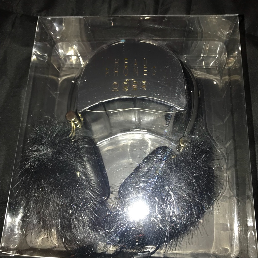 Faux Fur Headphones